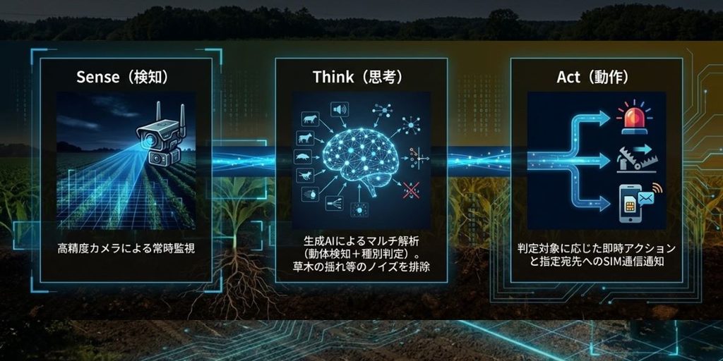 DX AI 農業 防犯 鳥獣害対策